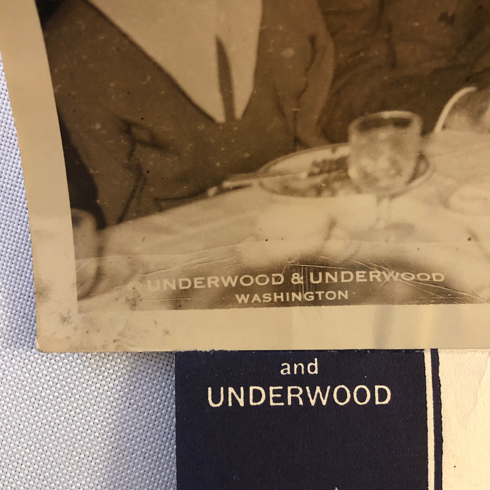 Press Photo Photograph Washington Senators 1933 Underwood & Underwood Photo