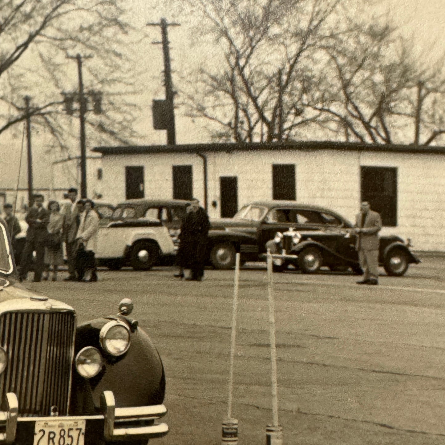 Vintage Jaguar Mark V Car Photo Photograph Print