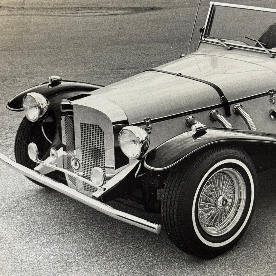 Vintage Kit Car Photo Neoclassic Volkswagen Beetle Based Photograph