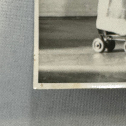 Vintage Circus Photo Rowlers Roller Skating Act Performer France Photograph