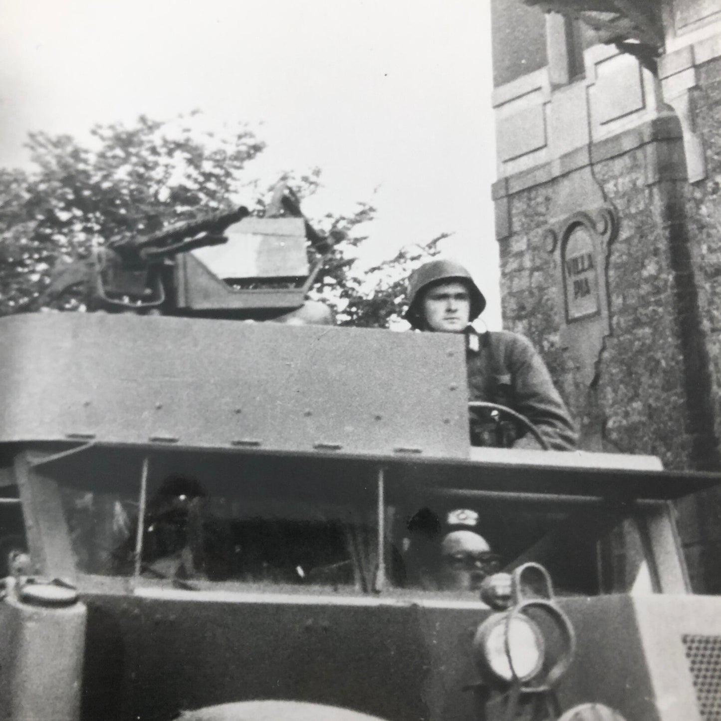 Vintage Movie Still Photo Photograph Print Military Army Truck Soldiers