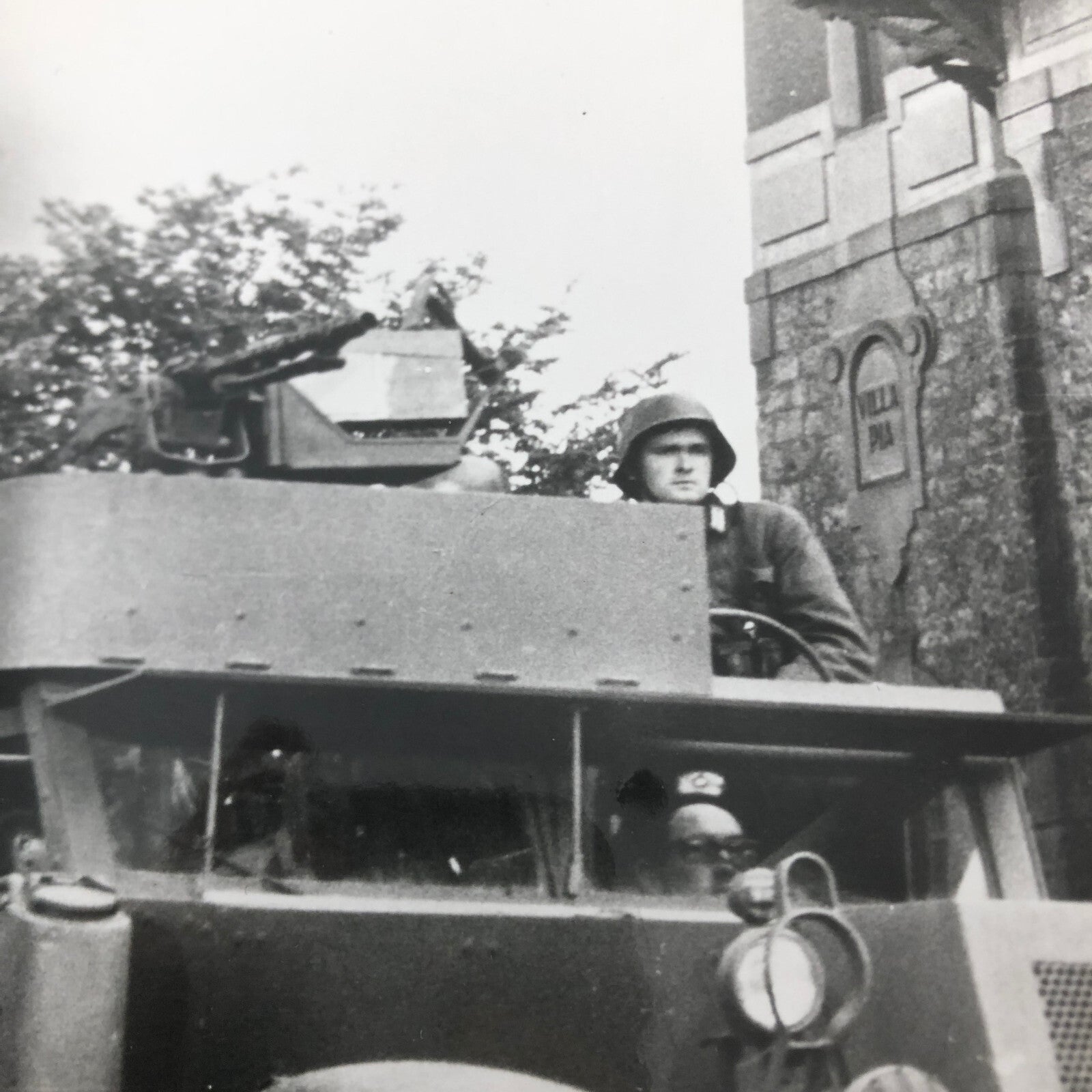 Vintage Movie Still Photo Photograph Print Military Army Truck Soldiers