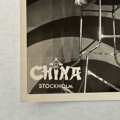 Vintage Circus Photo Juggling Balancing Act Performer Photograph