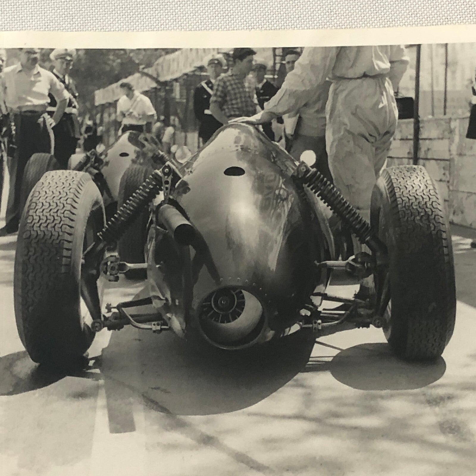Vintage Racing Photo Photograph BRM Car