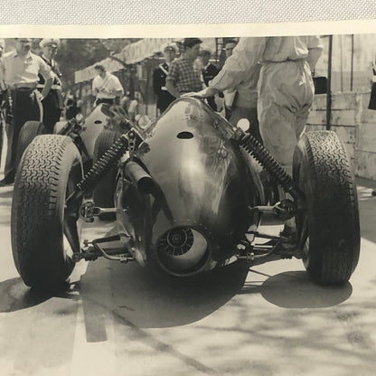Vintage Racing Photo Photograph BRM Car