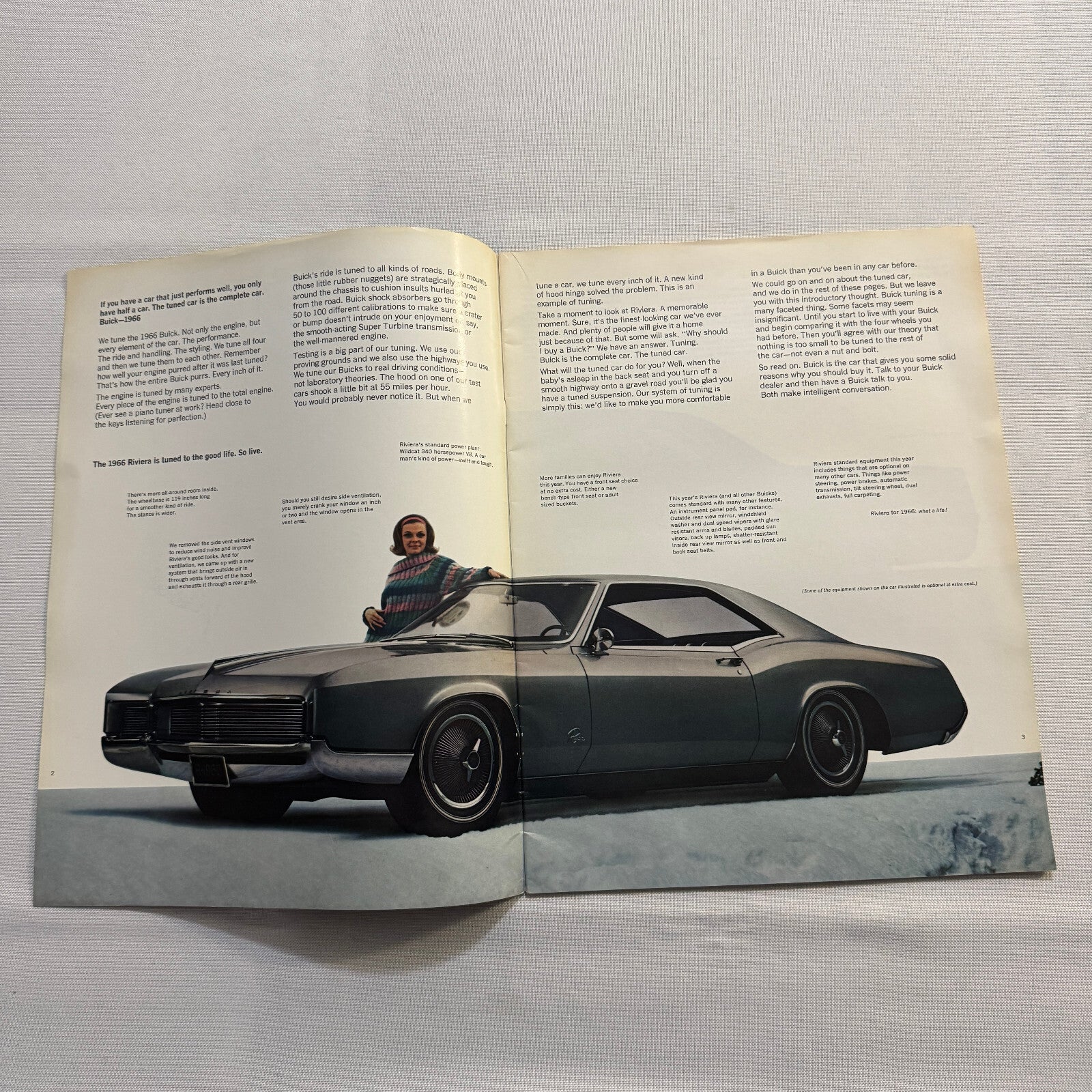 1966 Buick Sales Brochure Catalog Riviera Electra Wildcat LeSabre Skylark +