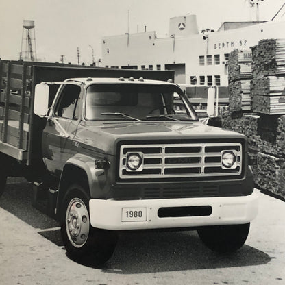 1980 GMC Medium Duty Truck Press Photo Photograph Print