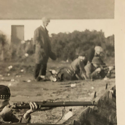 Vintage Press Photo Photograph Angus and Mearns Rifle Shooting Annual Event 1934