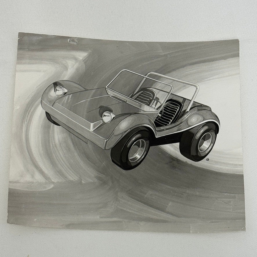 Vintage Volkswagen Dune Buggy Photo Photograph Print VW