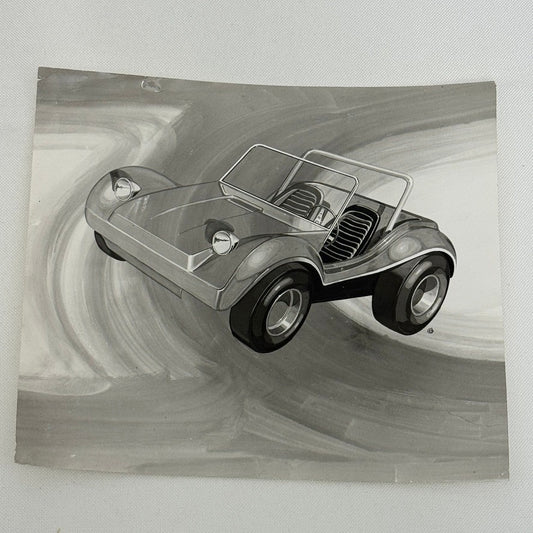 Vintage Volkswagen Dune Buggy Photo Photograph Print VW