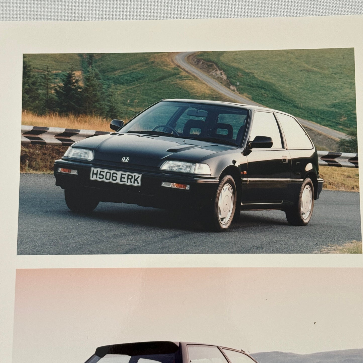 Honda Civic 1.6i-16 Car Factory Press Photo Photograph European Market