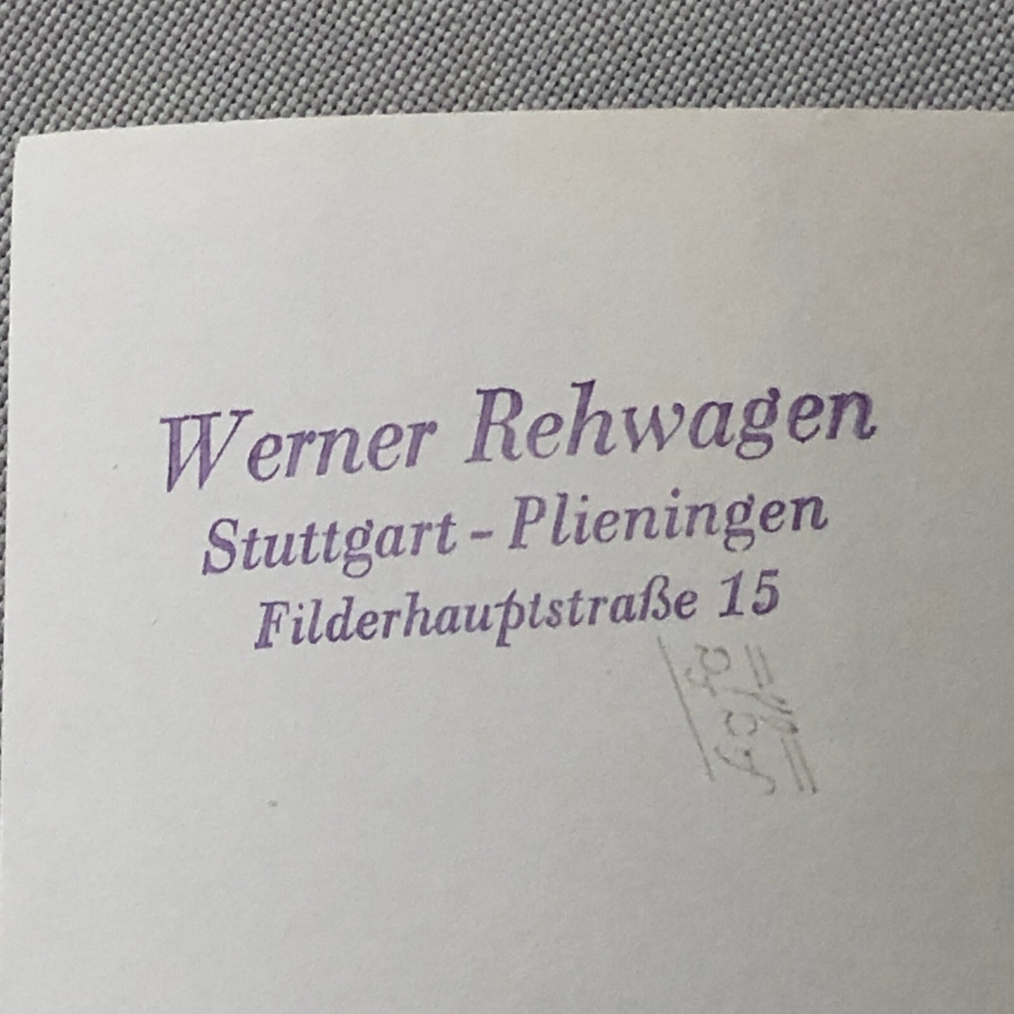 Vintage Solitude Grand Prix Racing Photo Photograph Car