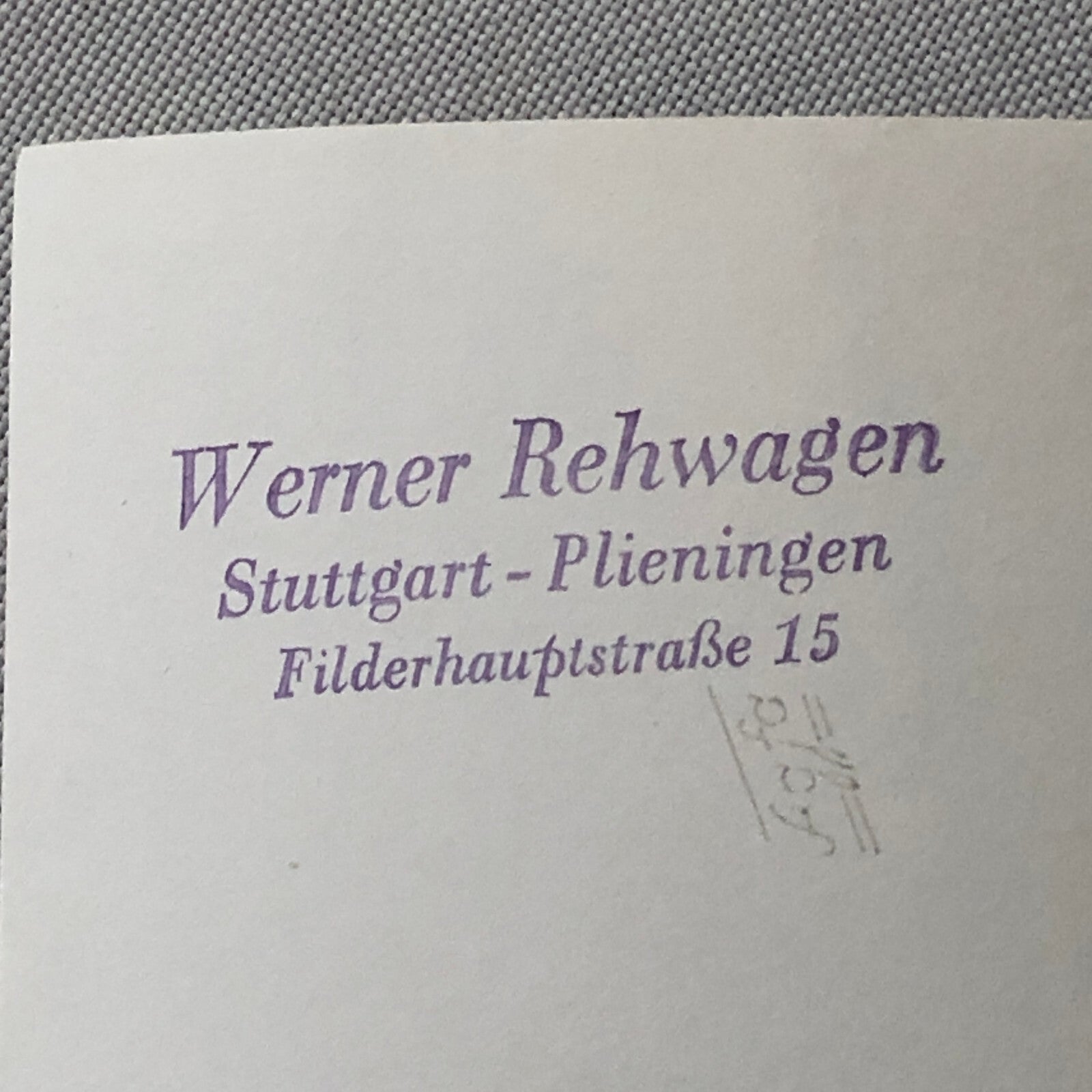 Vintage Solitude Grand Prix Racing Photo Photograph Car