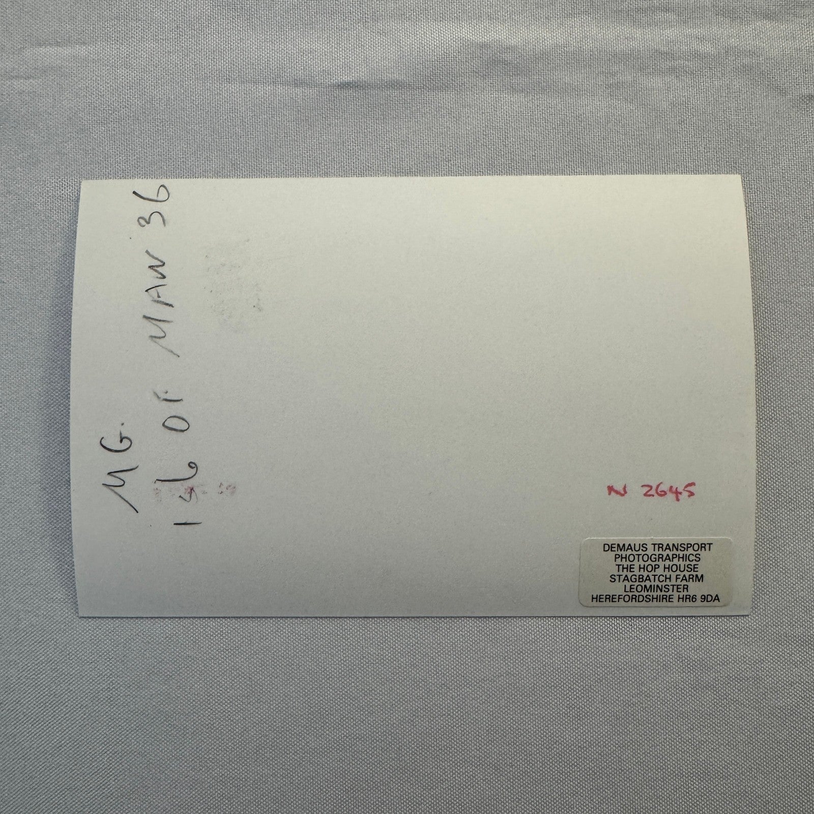 MG Racing Car Photo Photograph Print Vintage Image Modern Print