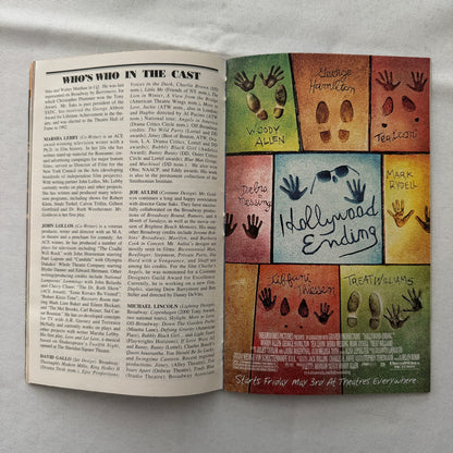 Mr Goldwyn Alan King Signed Playbill Program Autographed 2002