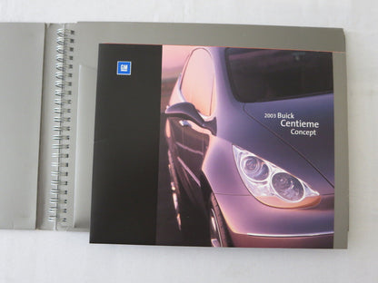 2003 GM General Motors Concept Press Kit Brochure Chevrolet SS Buick Pontiac +
