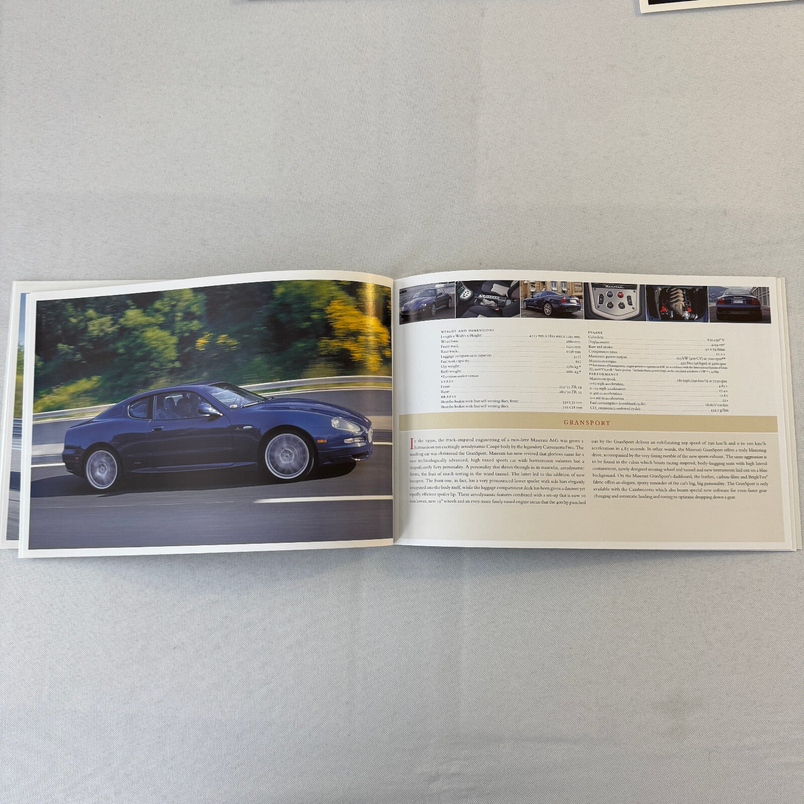 2014 Maserati Press Kit Brochure CD Quattroporte Coupe GT Spyder MC12 +