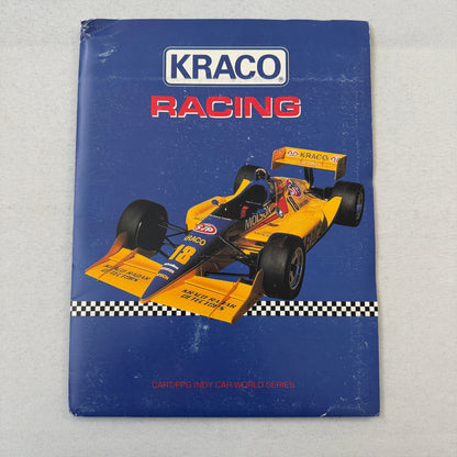 1991 Bobby Rahal Kraco Racing Press Kit Brochure Photos Lola Chevrolet Indy Car