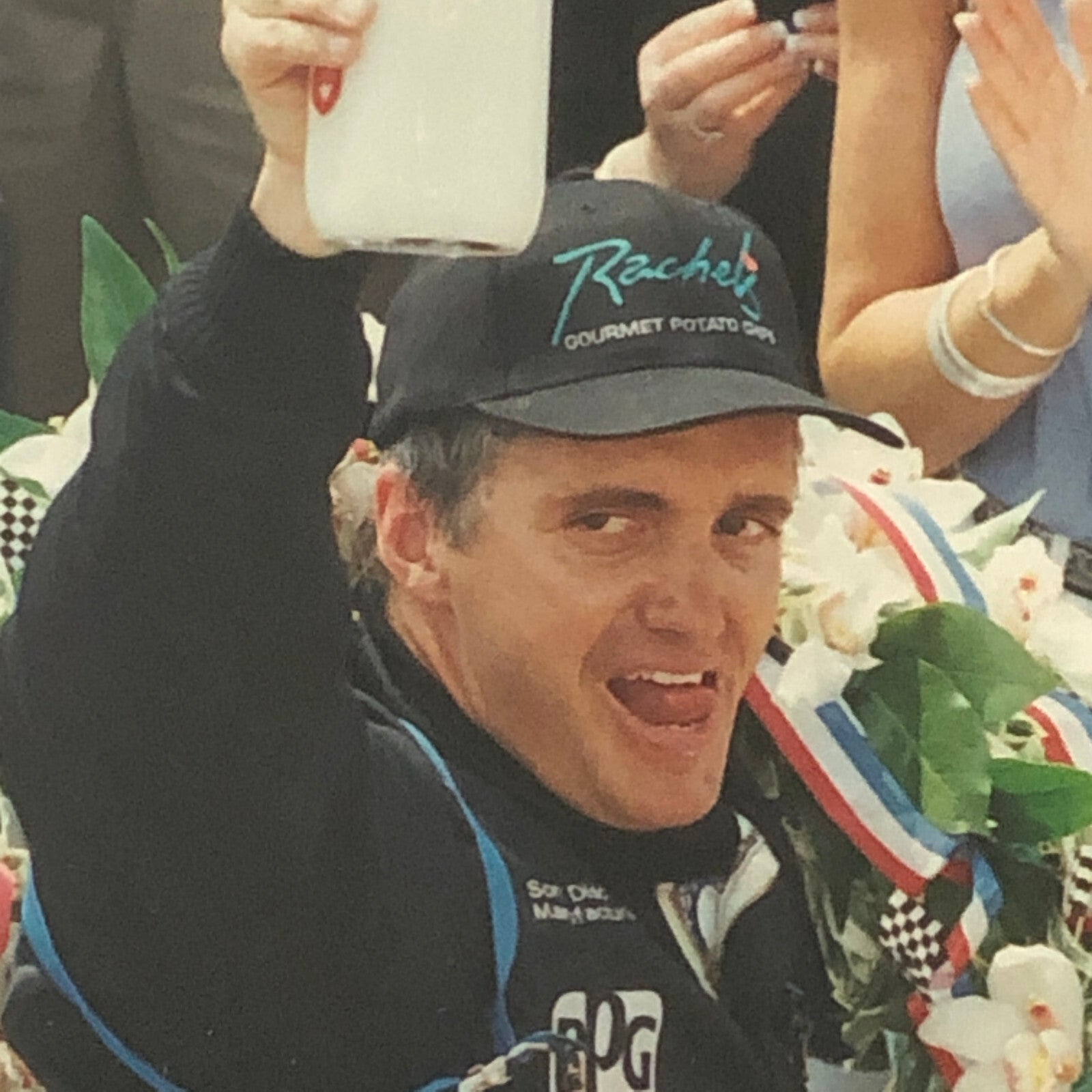 Vintage Indy Indianapolis Racing Photo Photograph Eddie Cheever Win 1998