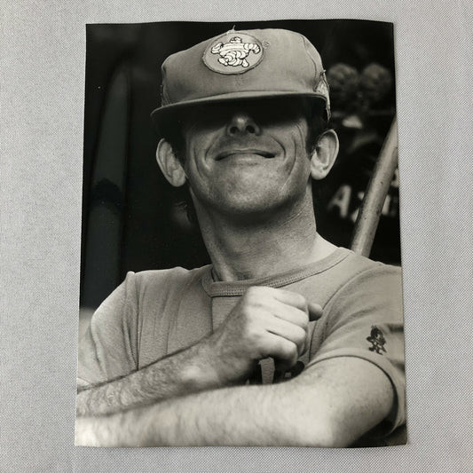 Vintage 1975 Formula 2 F2 Racing Photo Photograph Pau Grand Prix Driver 