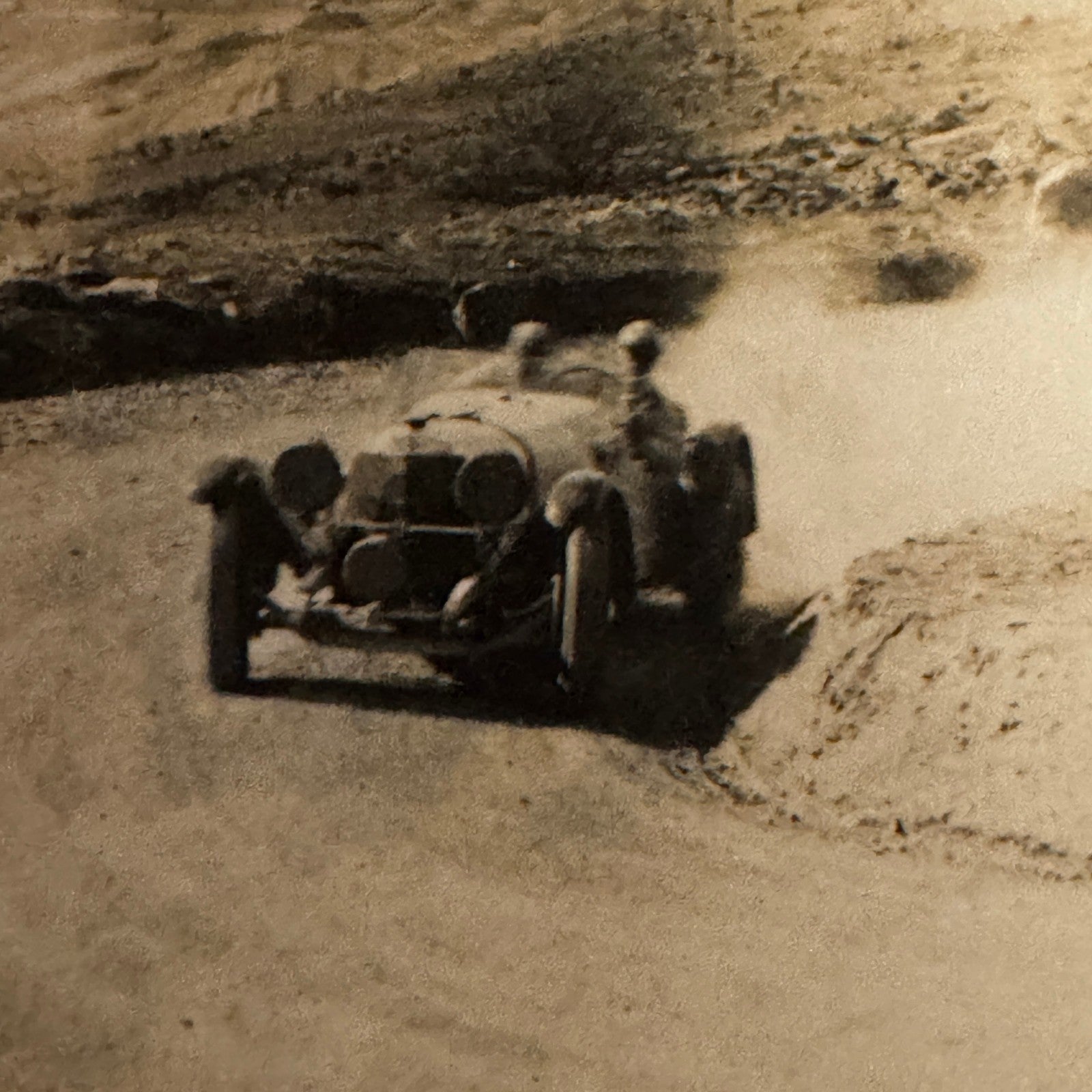 Vintage Racing Car Photo Photograph Early Automobile Motorsport