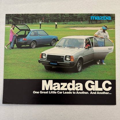 1978 Mazda GLC Car Sales Sheet Brochure Vintage Advertising