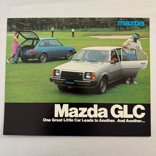 1978 Mazda GLC Car Sales Sheet Brochure Vintage Advertising