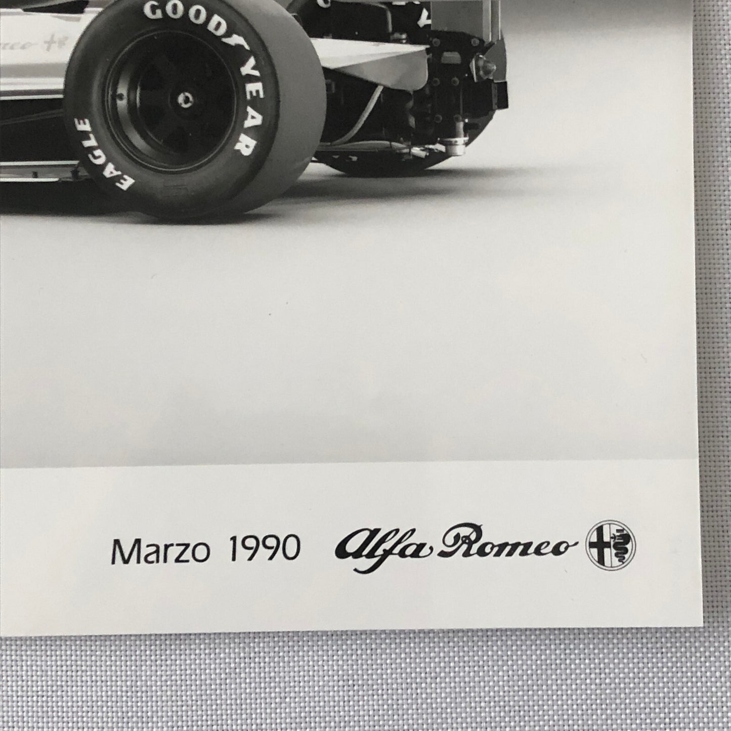 Vintage Indy Indianapolis Racing Photo Photograph Alfa Romeo March Formula 1990