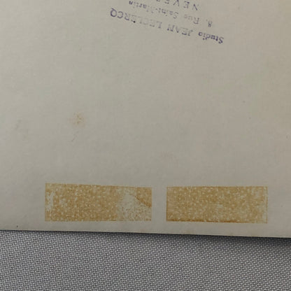 Circus Bicycle Unicycle Acrobat Burlesque Act Performer Photo Photograph Vintage