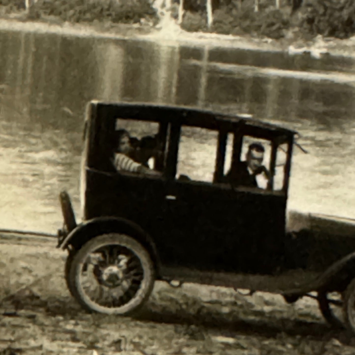 Antique Car Early Automobile Photo Photograph Print