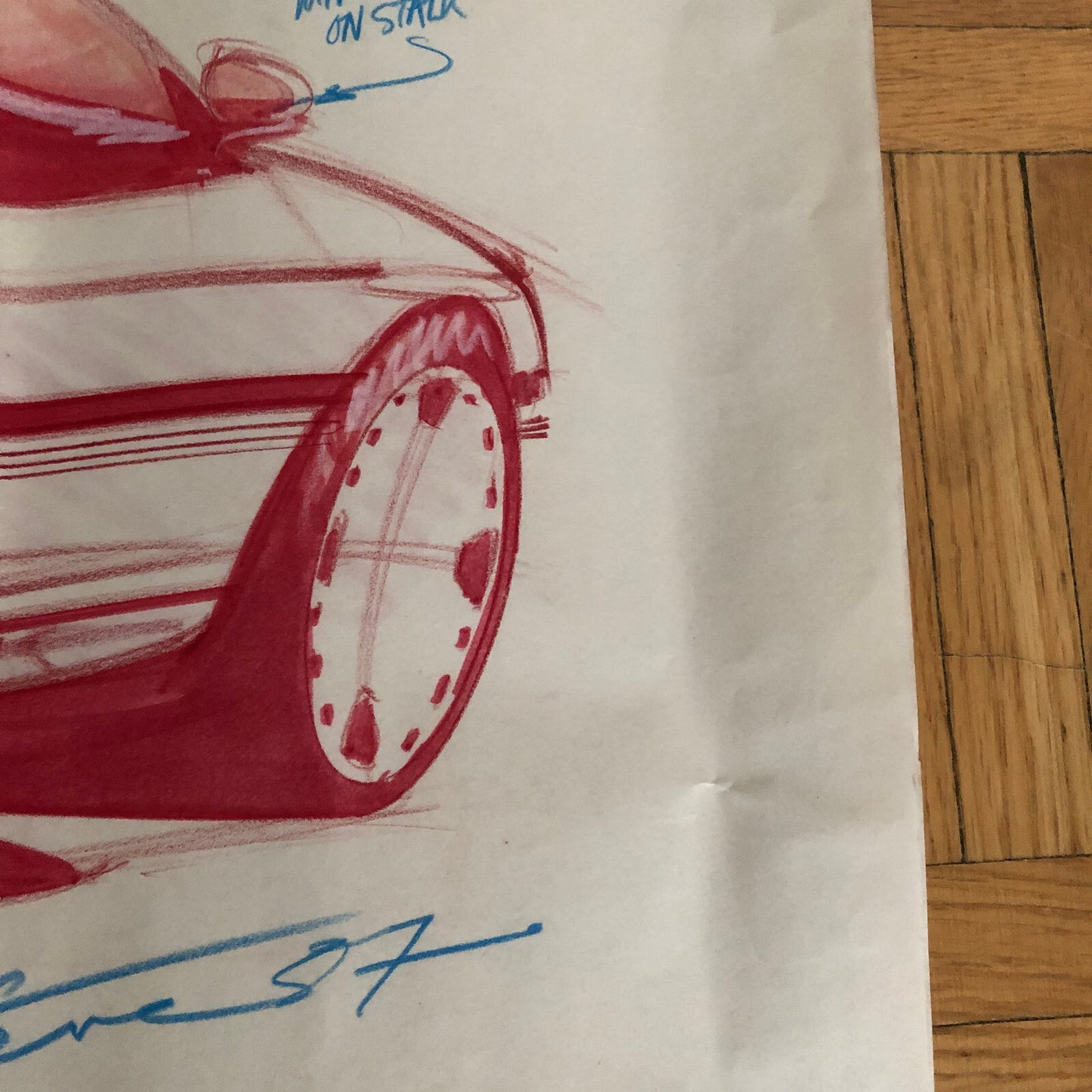 Styling Concept Automobile Illustration Art Drawing Sketch Ford Germany ?