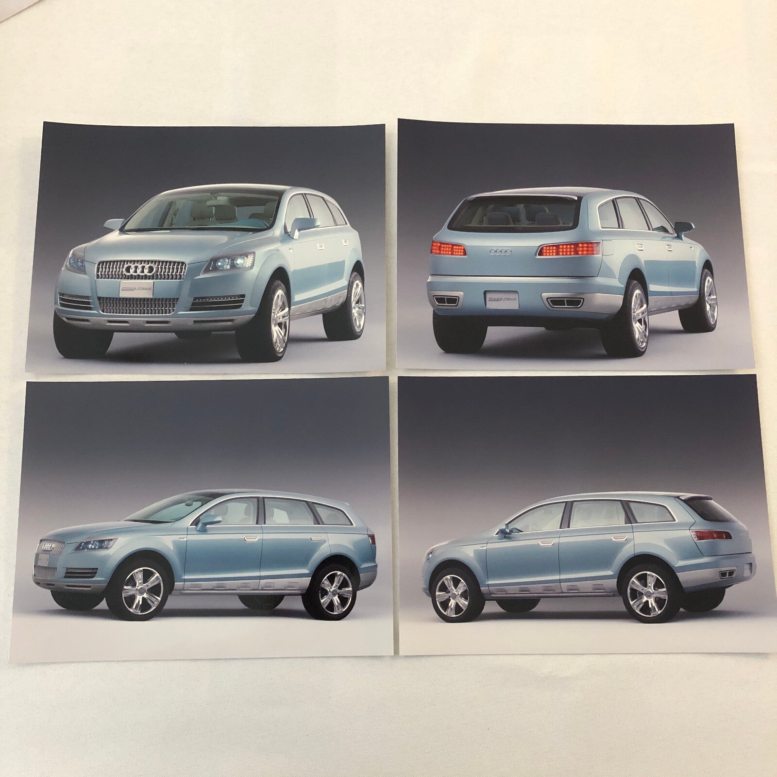 2003 Audi Pikes Peak Quattro Concept Car Prototype Press Kit Photos CD GERMAN