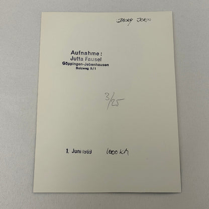 Vintage Racing Photo Jacky Ickx 1969 1000KM Race Motorsport Photograph