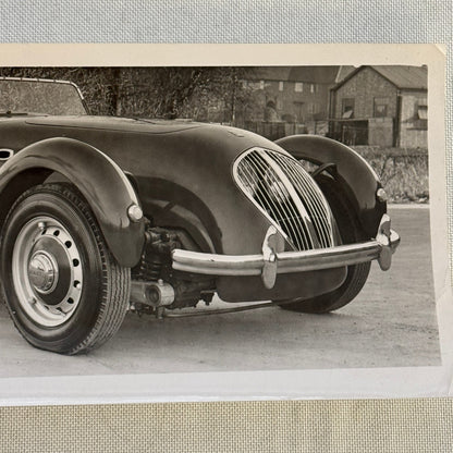 Austin-Healey 100S Silverstone Car Photo Photograph Vintage Print