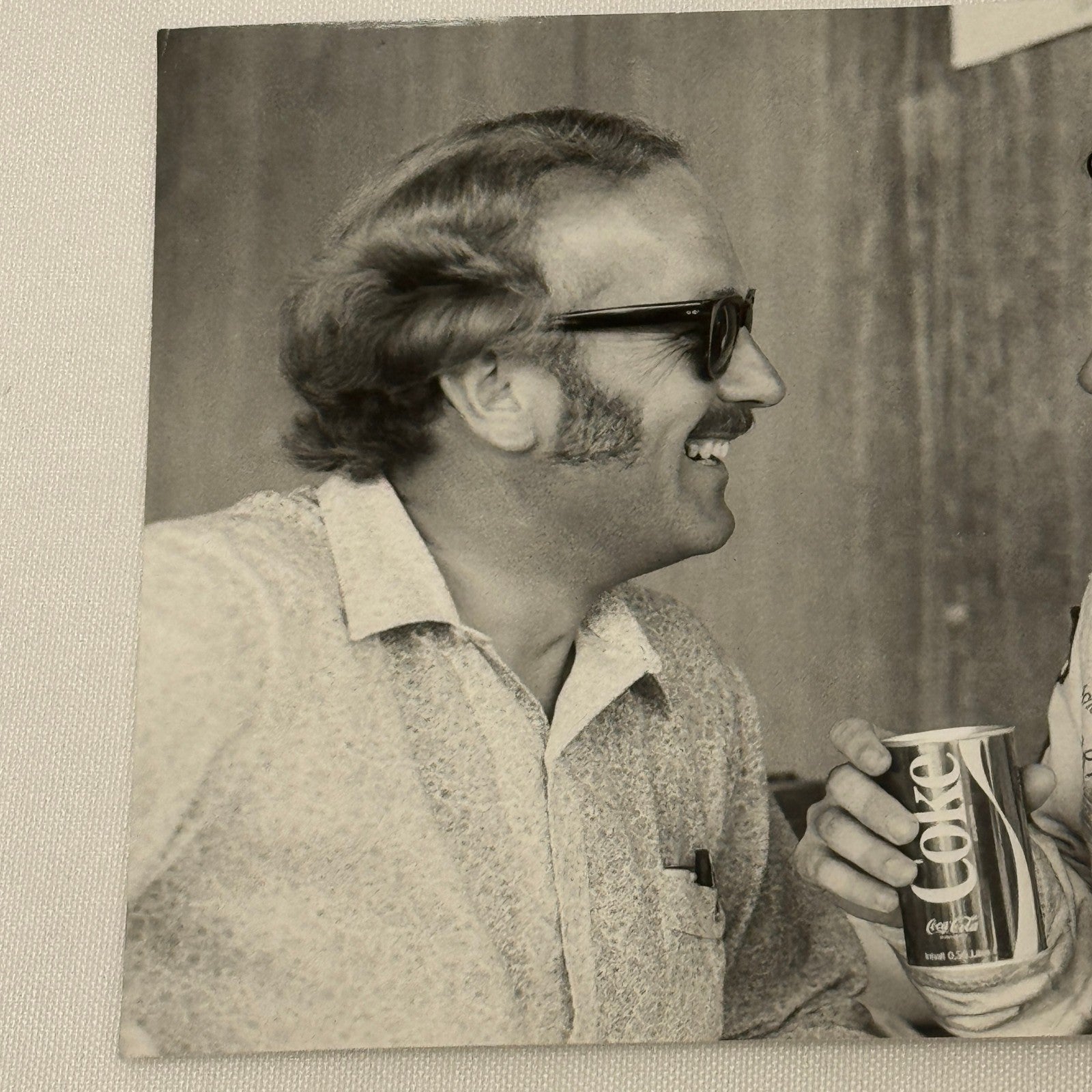 Vintage Racing Photo 1971 Austrian Grand Prix Emerson Fittipaldi Colin Chapman