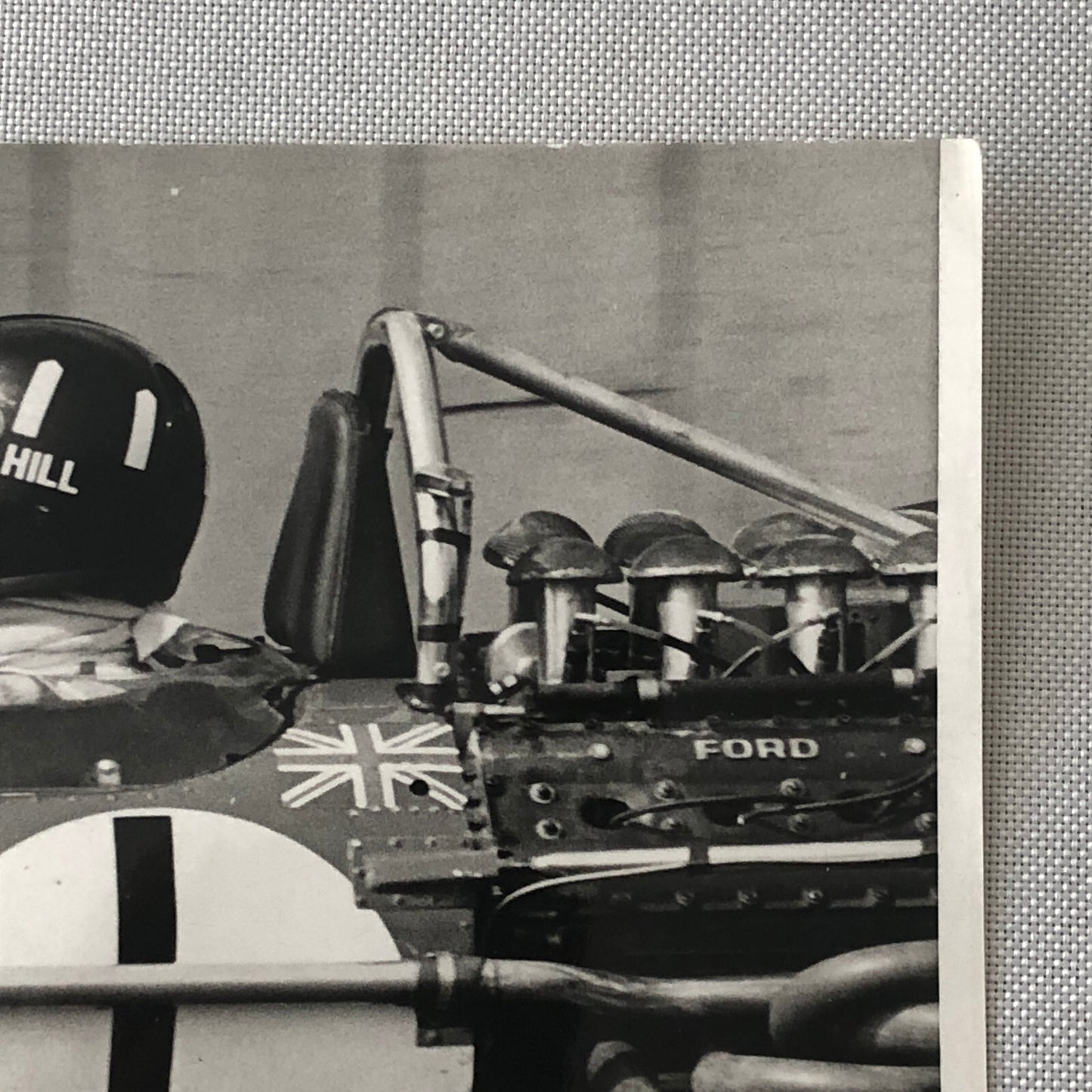 Graham Hill Lotus Car Grand Prix Racing Photo Photograph Print Gunther Molter