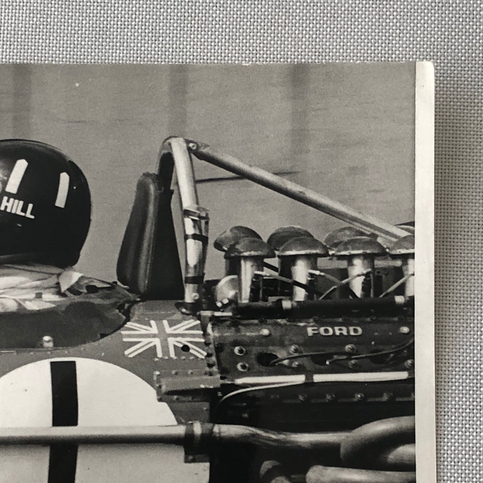 Graham Hill Lotus Car Grand Prix Racing Photo Photograph Print Gunther Molter