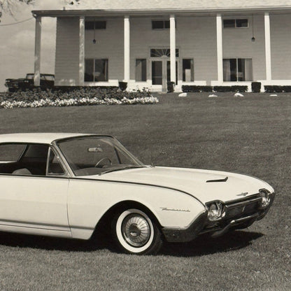 Vintage 1961 Ford Thunderbird Car Automobile Photo Photograph Modern Print