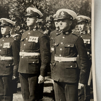 Duke of Connaught Inspects British Legion Military HMS Queen Elizabeth 1932