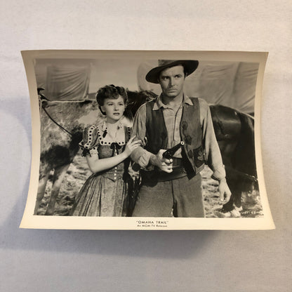Omaha Trail Movie Film Photo Photograph Print James Craig Pamela Blake Vintage