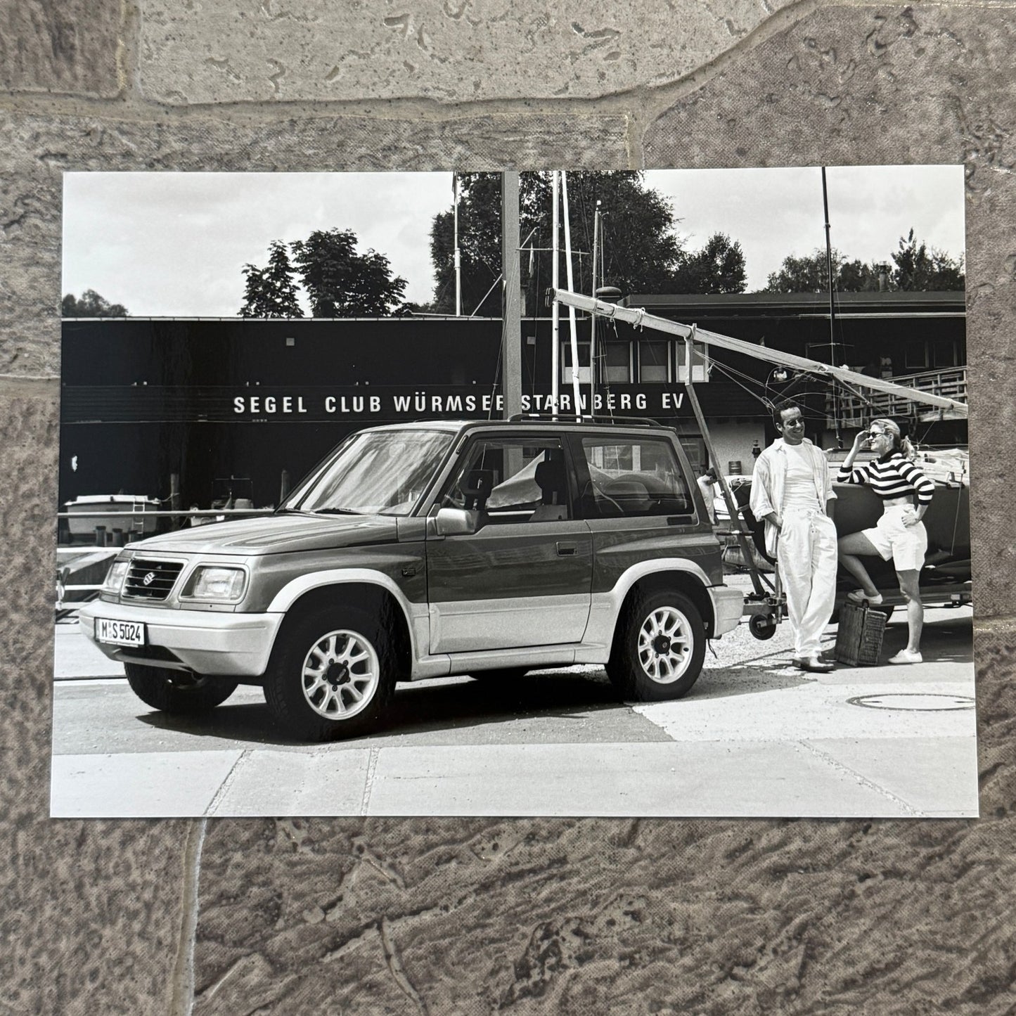 Suzuki Vitara Limousine Factory Press Photo Photograph Suzuki Sidekick