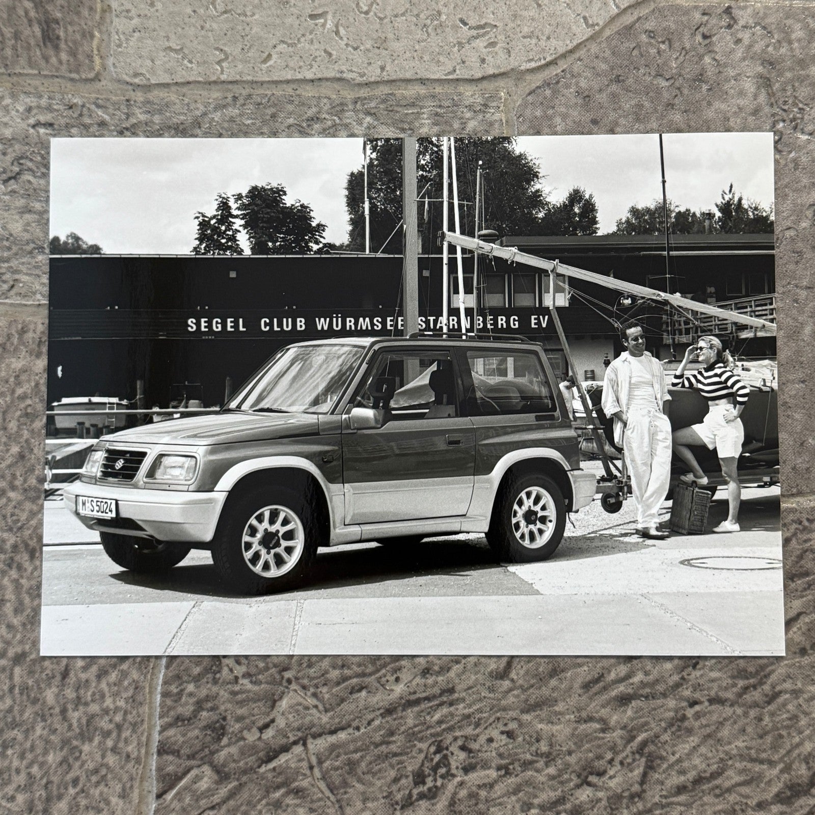 Suzuki Vitara Limousine Factory Press Photo Photograph Suzuki Sidekick