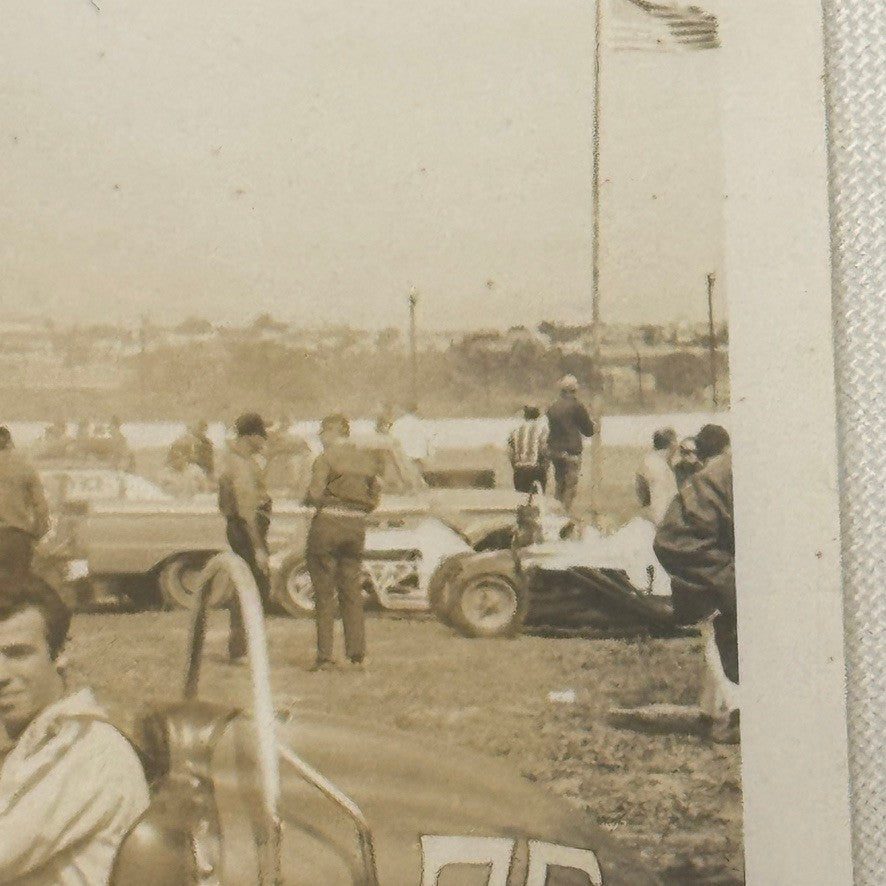 Vintage Midget Racing Car Photo Photograph Print Motorsport
