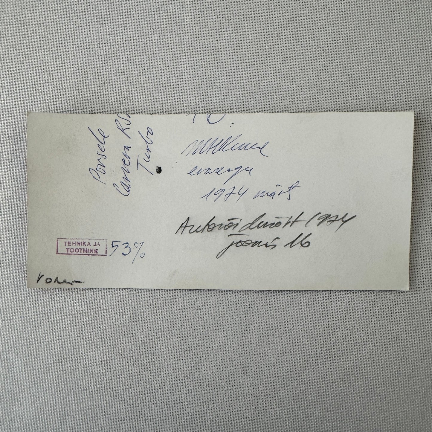 Porsche Carrera RSR 911 Martini Racing Car Photo Photograph Print Vintage 1974