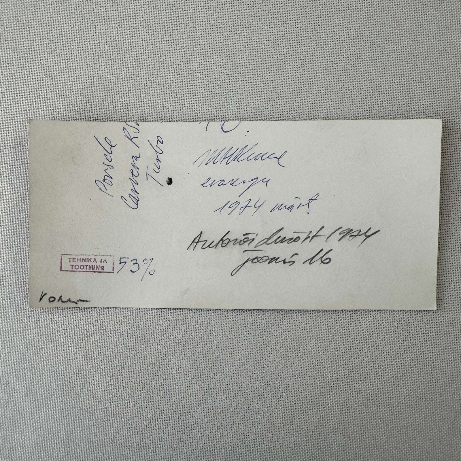 Porsche Carrera RSR 911 Martini Racing Car Photo Photograph Print Vintage 1974