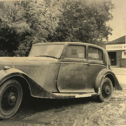 Vintage Bentley 4 1/4 Litre by Park Ward Car Photo Photograph Print 