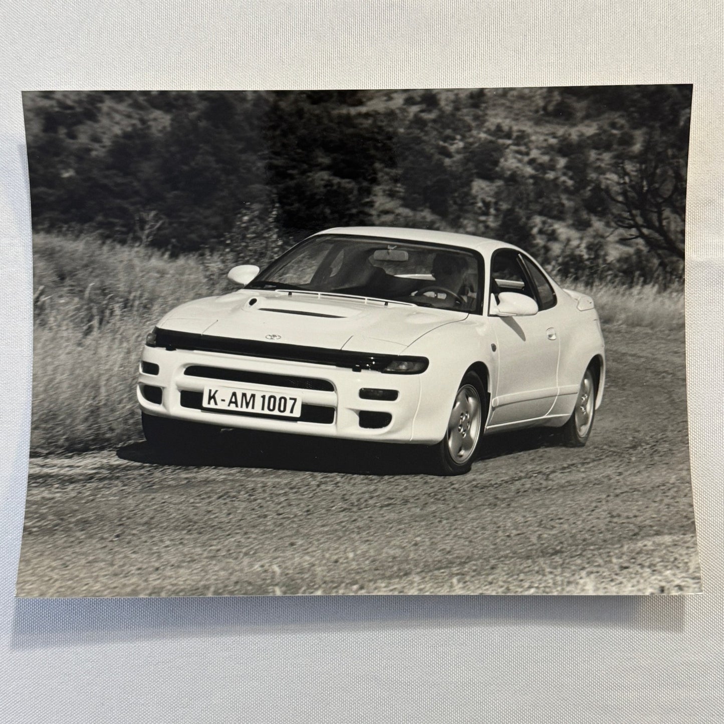 Toyota Celica Car Photo Photograph Vintage Print Factory Press Photo