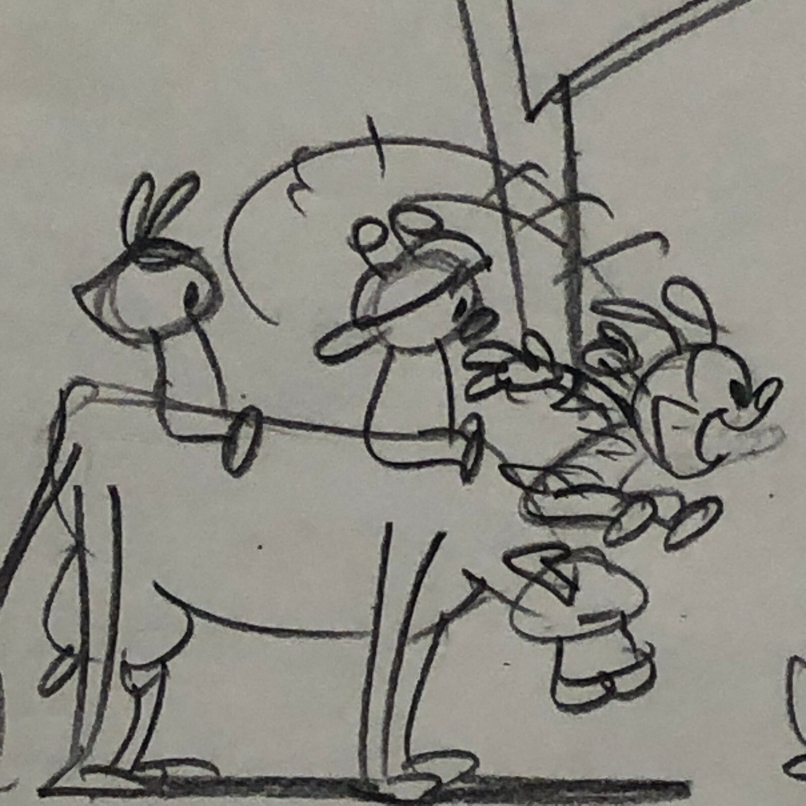 ANIMANIACS Animation Storyboard Illustration Drawing Sketch Wakko Yakko Dot