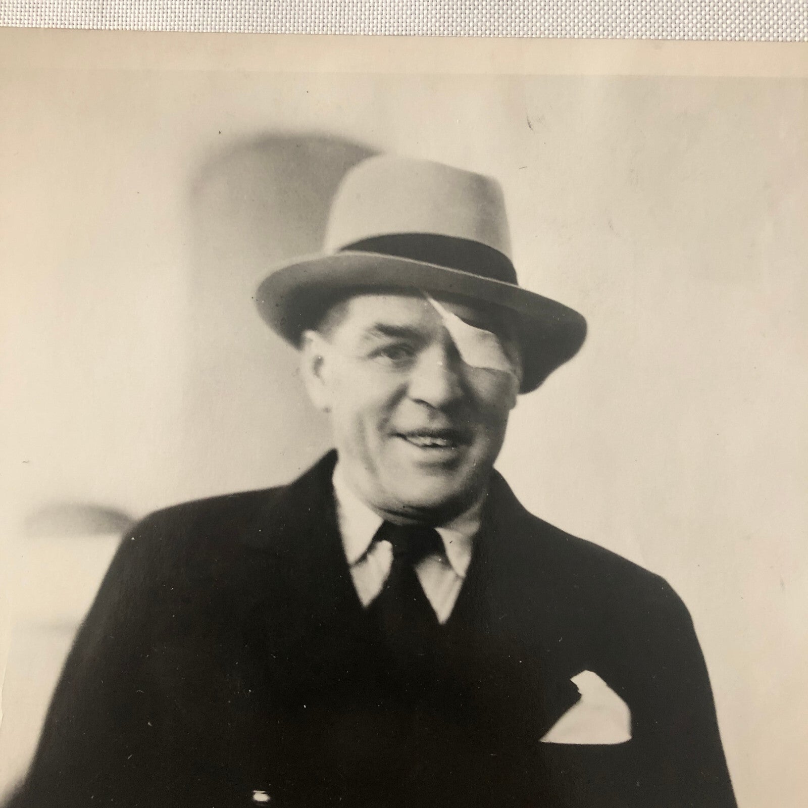 Press Photo Photograph Portrait War Correspondent Radio News Floyd Gibbons