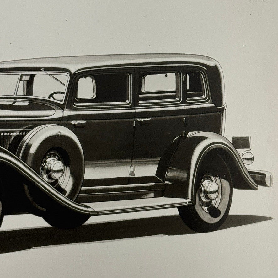 1933 DeSoto Car Photo Photograph Modern Print